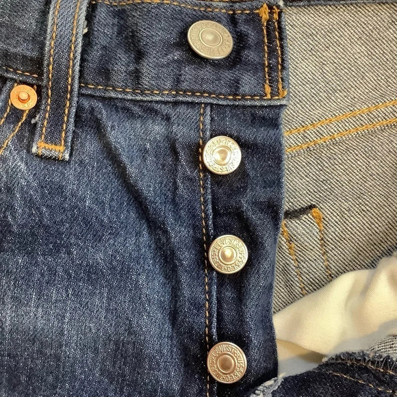 LEVI'S Premium Wedgie Straight Fit Jeans Size 25 - Picture 7 of 14